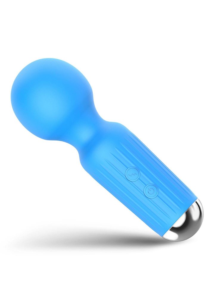 Stymulator łechtaczki mini USB 20 programów niebieski B-Series Magic