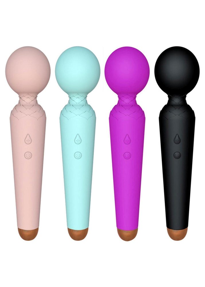 Stymulator łechtaczki Power Wand B Series Magic niebieski USB 10 funkcji