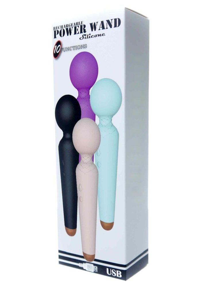 Stymulator łechtaczki Power Wand B Series Magic niebieski USB 10 funkcji