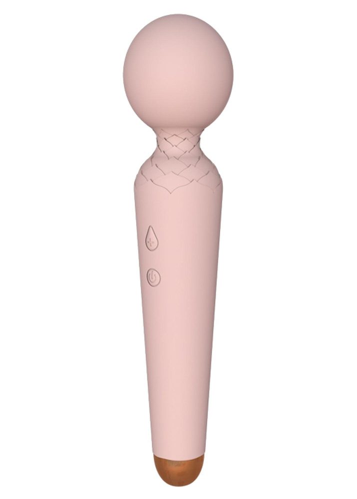 Stymulator łechtaczki Power Wand B Series Magic USB 10 funkcji cielisty