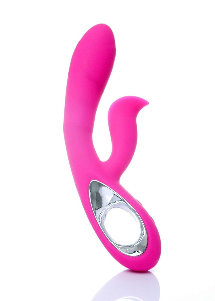 Wibrator punktu G silikonowy Lyla 12 funkcji USB różowy