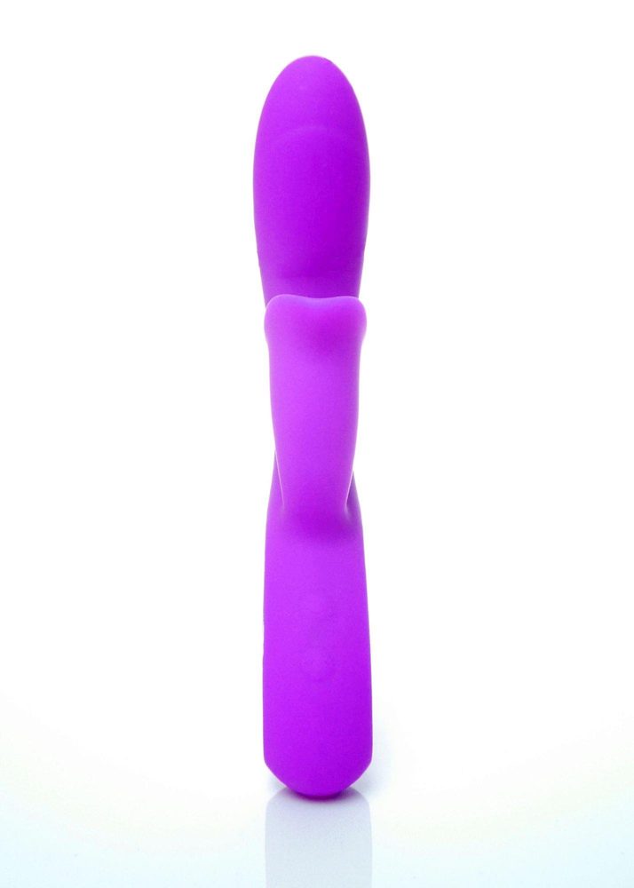 Wibrator punktu G Lyla silikonowy 12 funkcji USB fioletowy wodoodporny