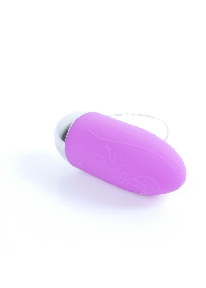 Jajeczko wibracyjne bezprzewodowe z pilotem Boss Series fioletowe 9 cm