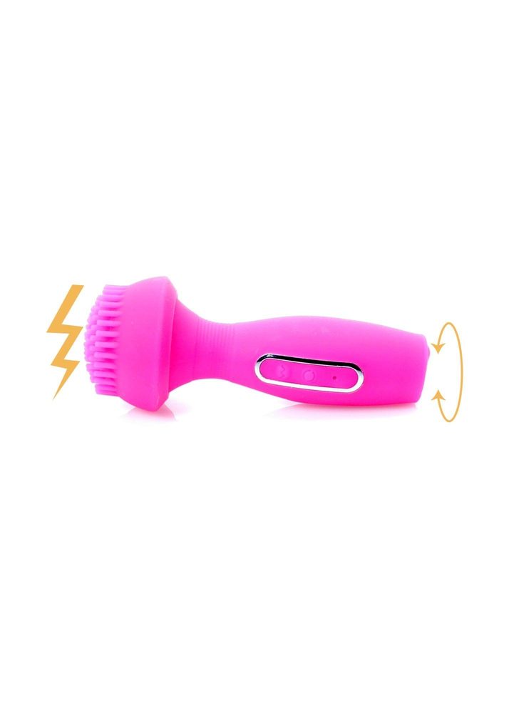 Wibrator Jenny różowy silikonowy 36 wibracji 8 rotacji USB