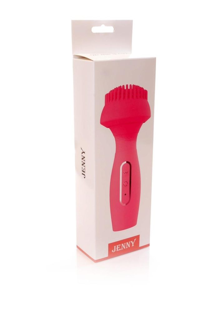 Wibrator Jenny różowy silikonowy 36 wibracji 8 rotacji USB