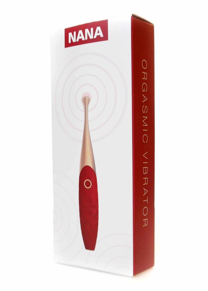 Stymulator łechtaczki Nana różowy wodoodporny USB
