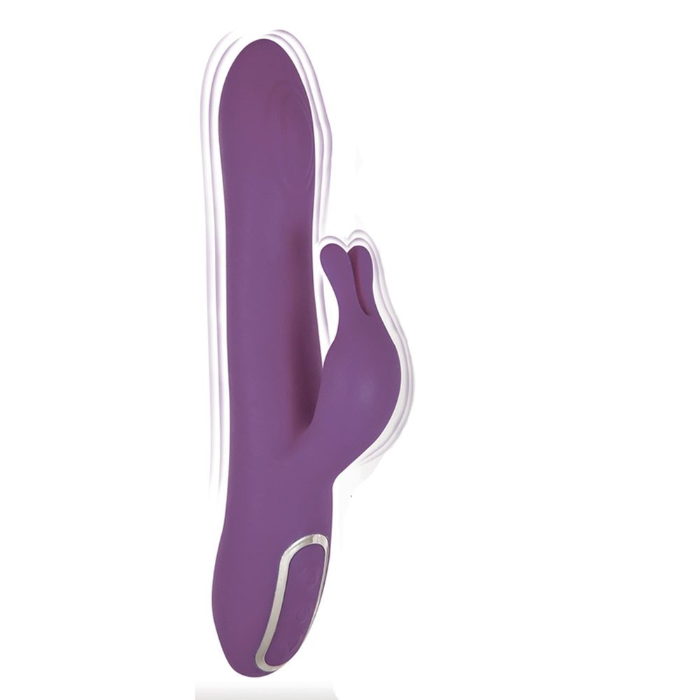 Wibrator króliczek Isabella silikonowy fioletowy USB 5 funkcji wodoodporny
