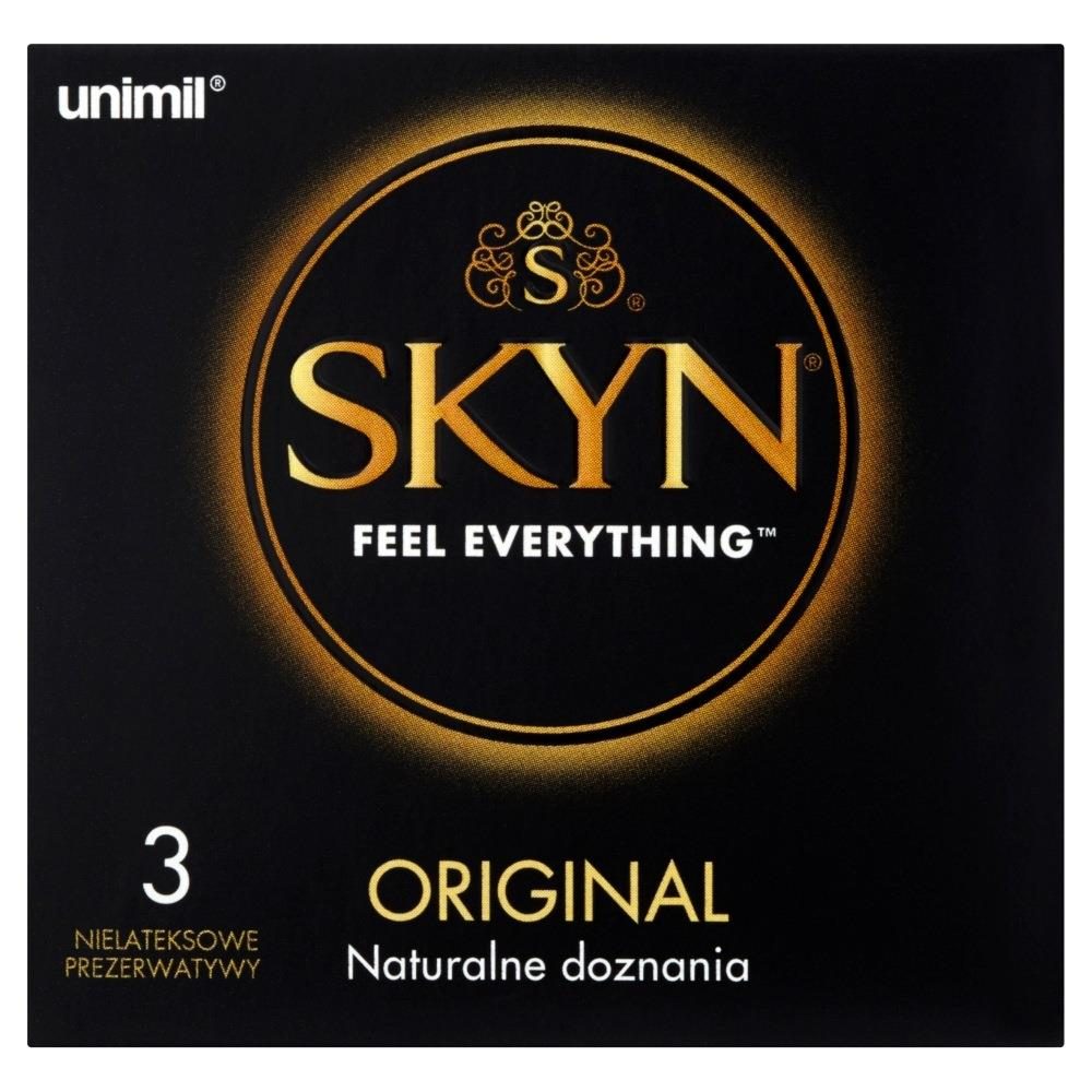 Prezerwatywy nielateksowe Skyn Original 3 sztuki