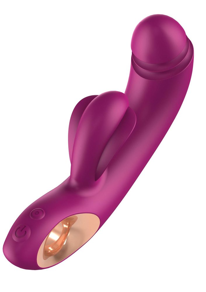 Wibrator punktu G Xocoon Harmony DualTouch fioletowy 16.5 cm