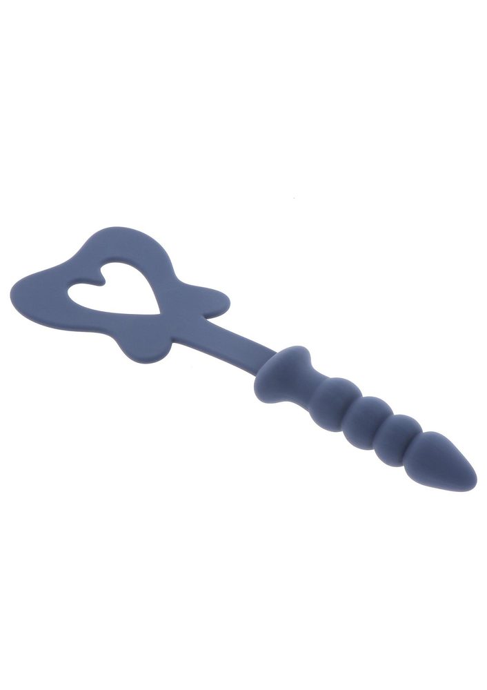 Silikonowa packa z korkiem analnym Taboom niebieska 29 cm