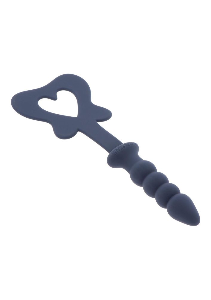 Silikonowa packa z korkiem analnym Taboom niebieska 29 cm