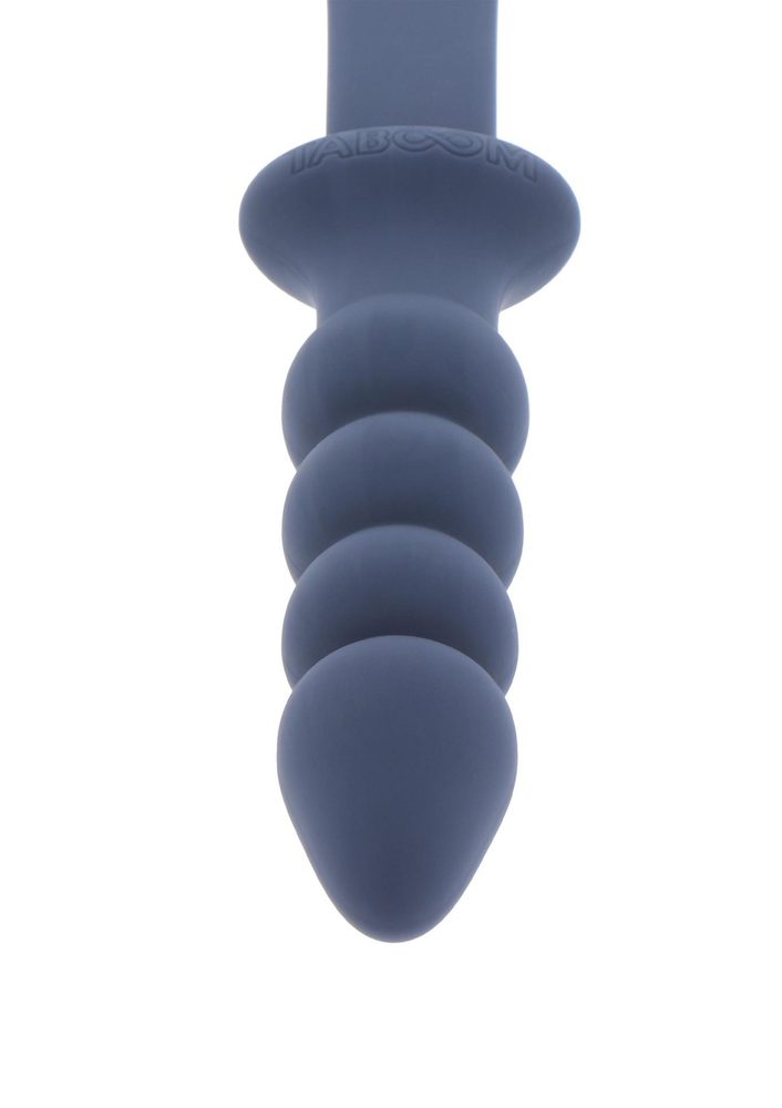Silikonowa packa z korkiem analnym Taboom niebieska 29 cm