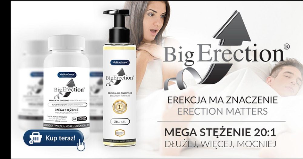 Żel stymulujący Big Erection Medica