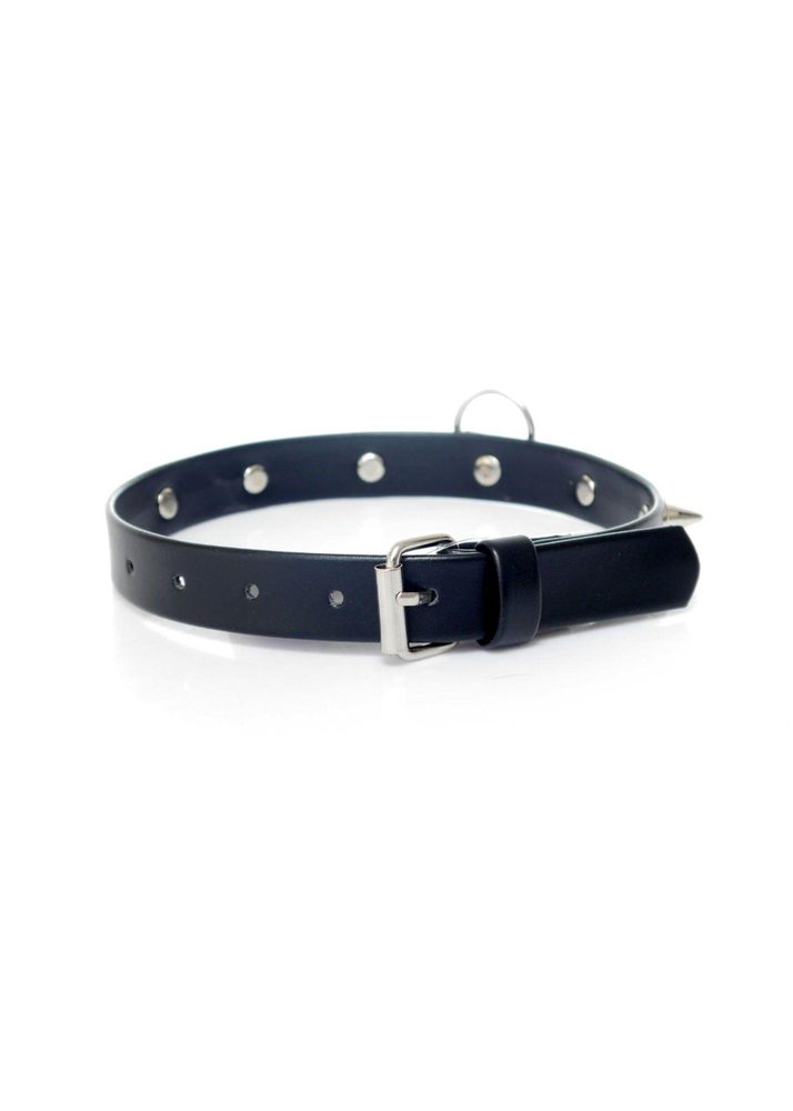 Obroża z ćwiekami Fetish B Series regulowana 2 cm