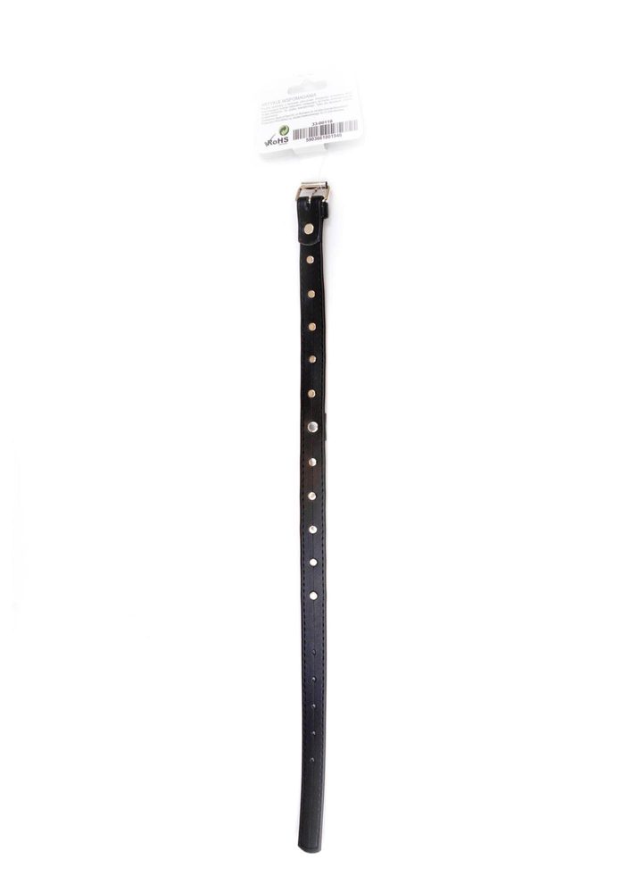 Obroża z kryształkami Fetish B Series granatowa 2 cm