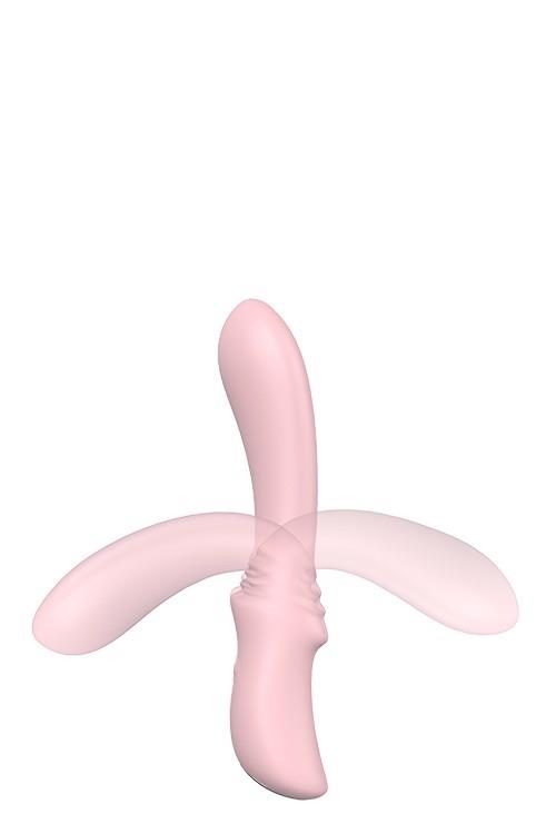 Wibrator silikonowy Flexible Sweetheart elastyczny punktu G 12 cm