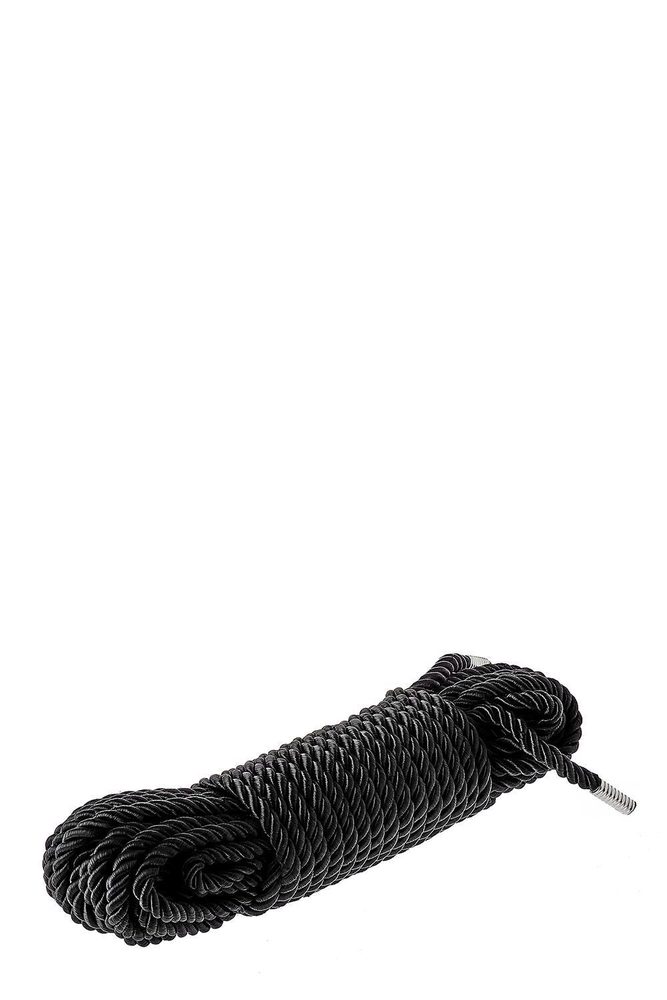 Miękka lina bondage deluxe Dream Toys Blaze czarna 10m