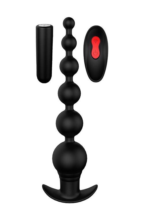 Kulki analne silikonowe z pilotem Dream Toys USB 20 cm
