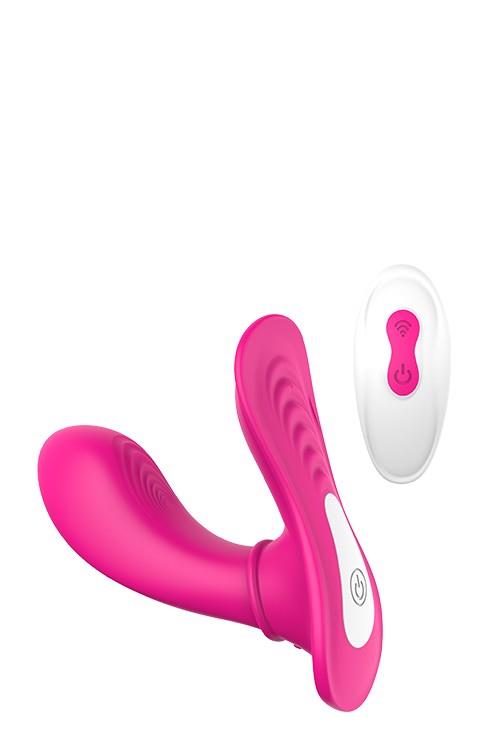 Wibrator punktu G Dream Toys z pilotem magenta USB