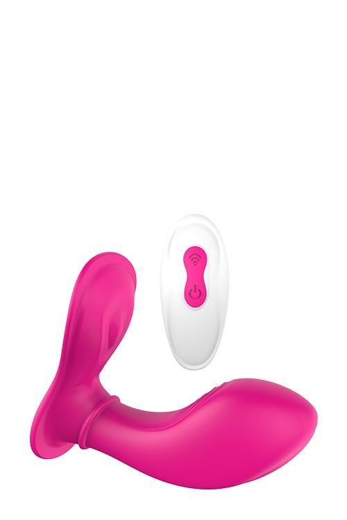 Wibrator punktu G Dream Toys z pilotem magenta USB
