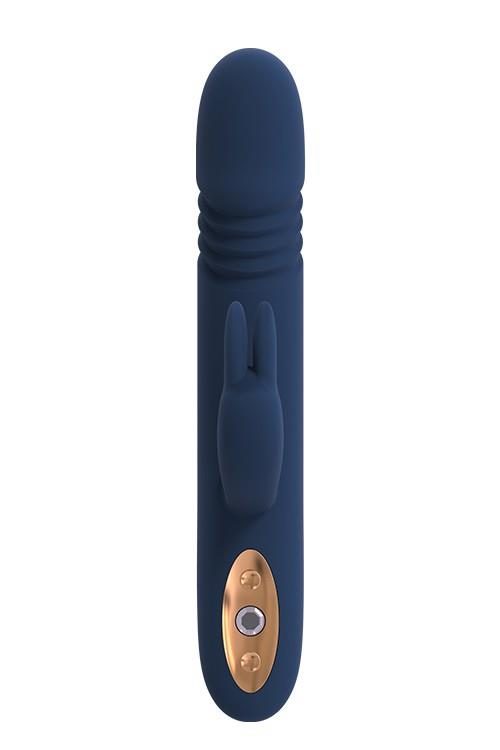 Wibrator króliczek Zephyros z ruchami pchającymi USB 23 cm