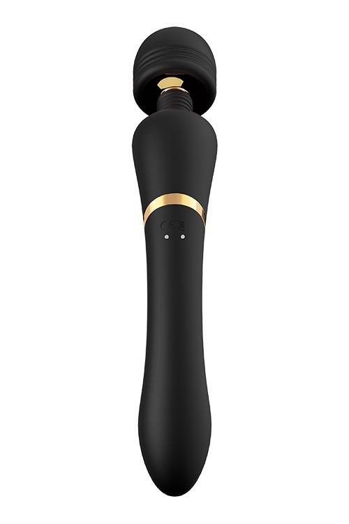 Wibrator różdżka Monica Prestige czarny USB 24 cm