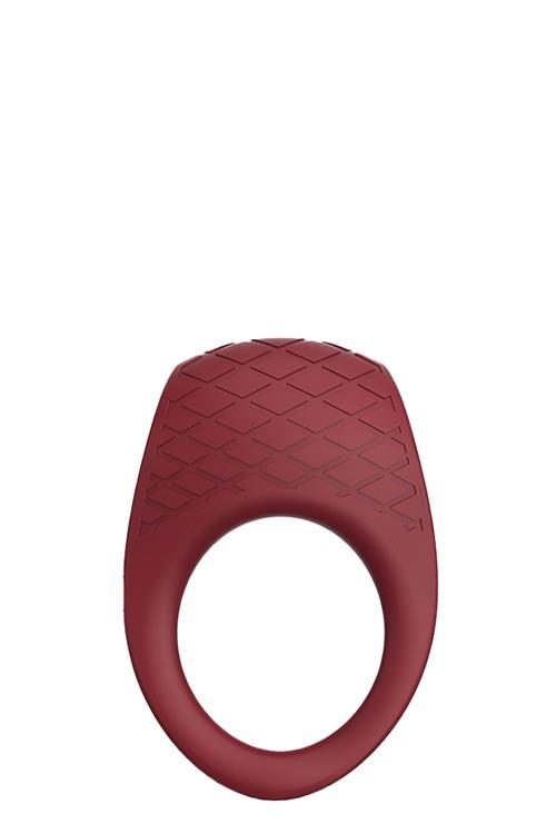 Wibrujący pierścień erekcyjny Dream Toys Romance Ivy rubinowy USB