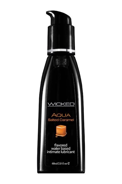 Lubrykant smakowy Wicked Aqua słony karmel 60ml