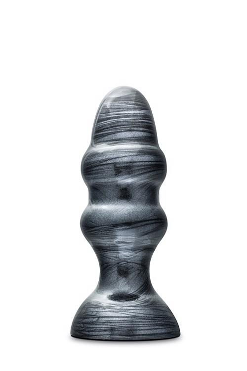 Korek analny Blush Jet Stealth czarny karbon metaliczny 16 cm