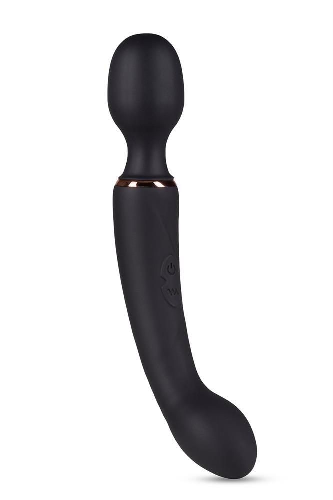 Wibrator silikonowy Blush Gia czarny USB