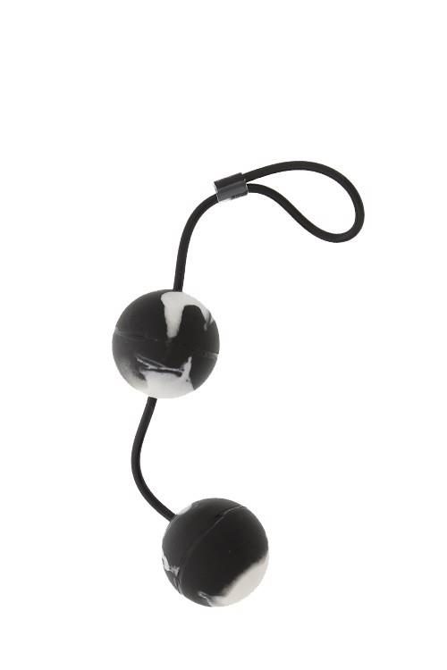 Kulki duo Marbilized Seven Creations czarne PVC