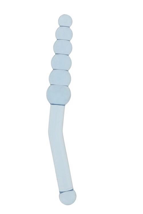 Pręt analny jelly Anal Angler Seven Creations niebieski