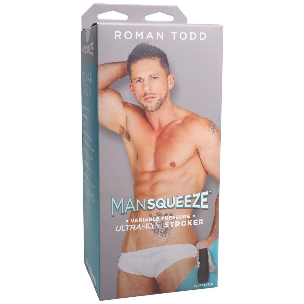 Masturbator pośladków Roman Todd Doc Johnson waniliowy