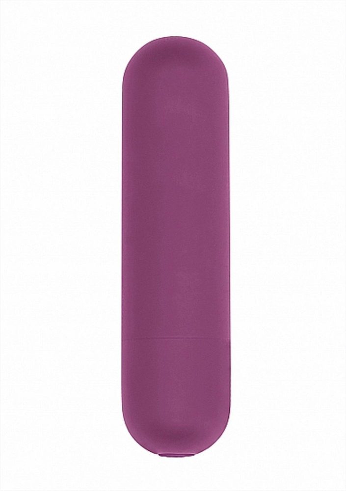 Mini wibrator pociskowy 10 prędkości Be Good Tonight fioletowy USB 8cm