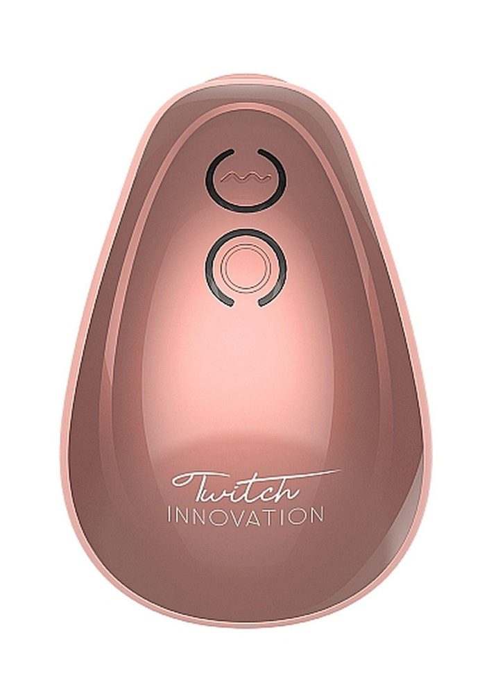 Ssący wibrujący stymulator łechtaczki Innovation Twitch różowy USB