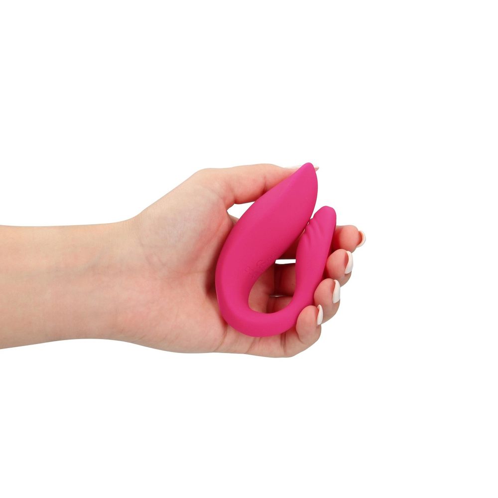 Stymulator dla par Loveline z pilotem silikonowy 8 cm 10 trybów