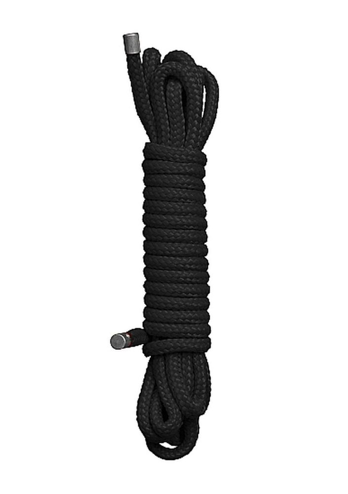 Lina bondage Ouch! nylonowa czarna 5 m