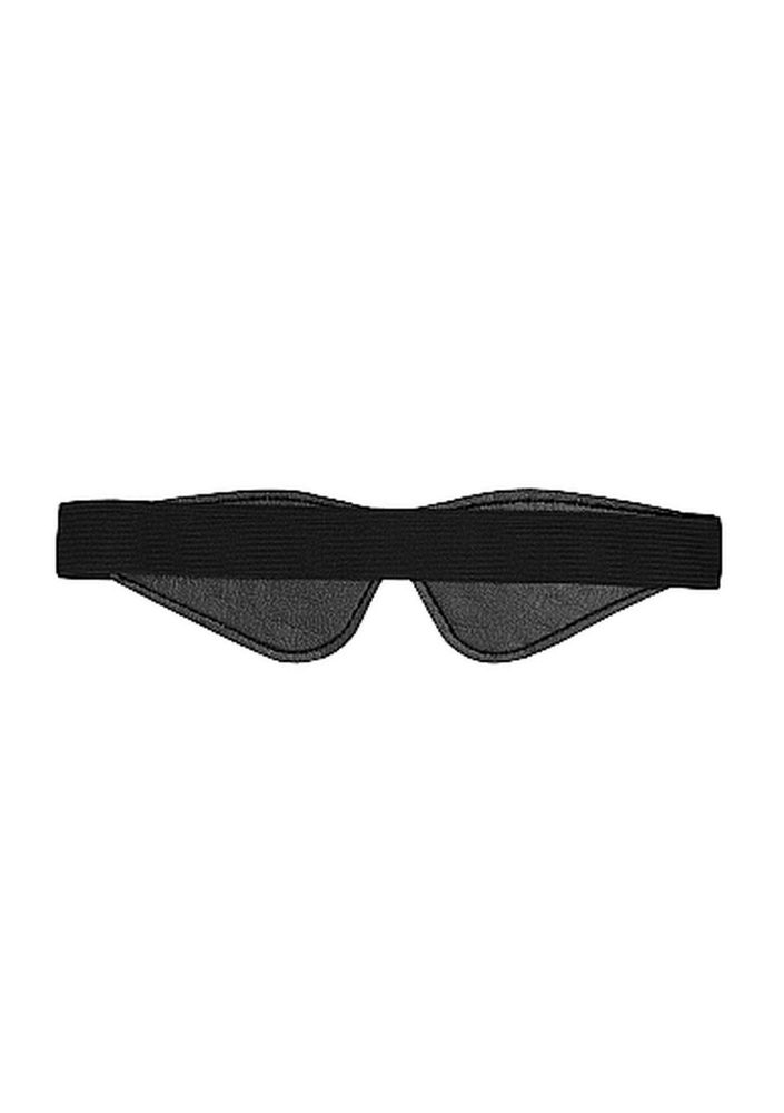 Maska na oczy luksusowa Ouch! czarna 19,5 cm