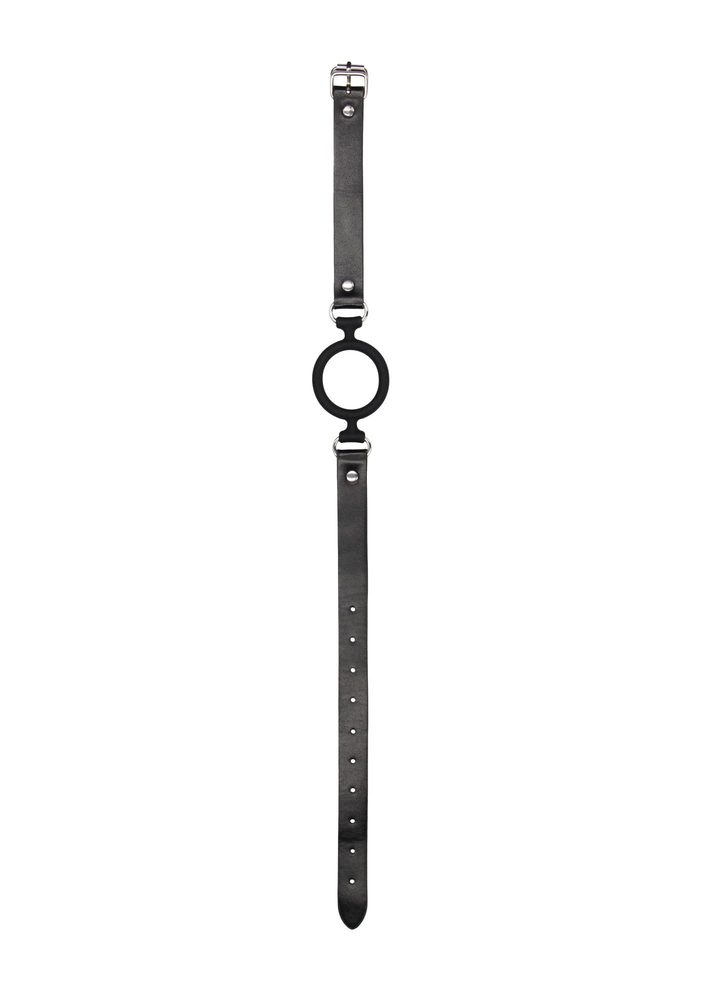 Knebel pierścieniowy silikonowy regulowany Ouch! 57 cm