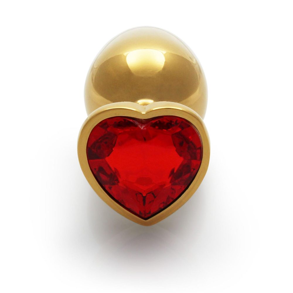 Korek analny Heart Gem Ouch średni 7 cm