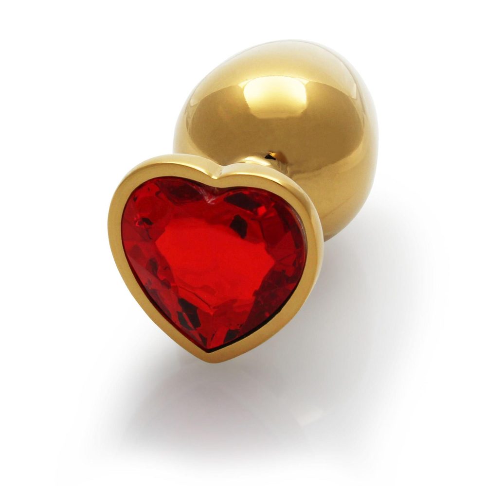 Korek analny Heart Gem Ouch średni 7 cm