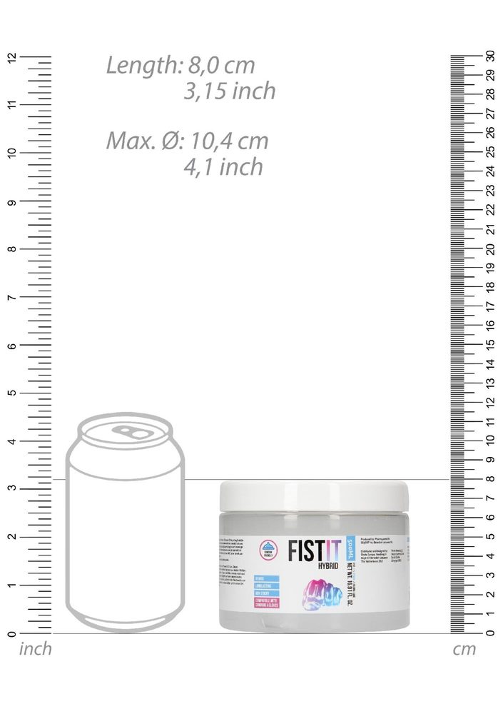 Lubrykant hybrydowy Fist It do fistingu 500 ml