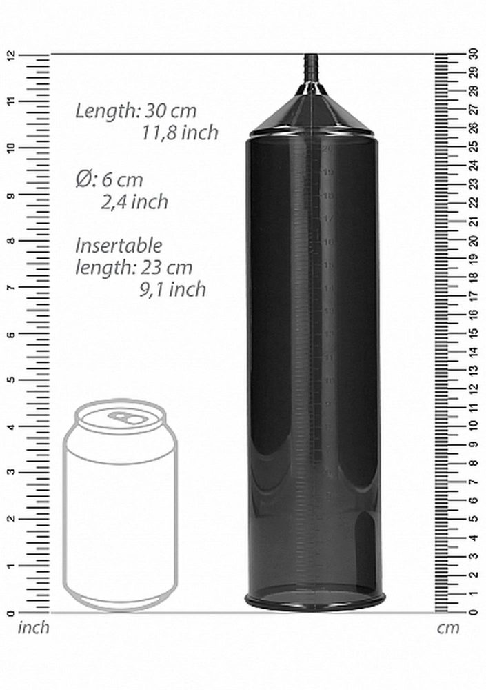 Pompka do penisa Pumped Elite Beginner czarna 23 cm