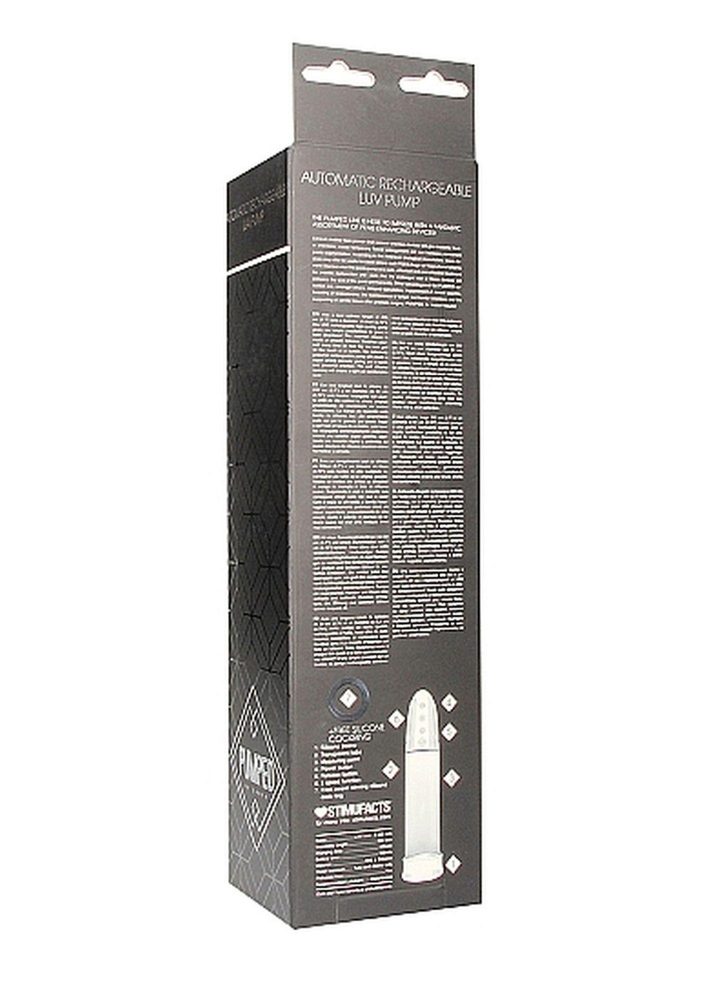 Automatyczna pompka próżniowa Pumped transparentna USB 20 cm