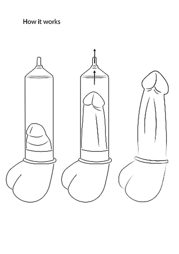 Automatyczna pompka próżniowa Pumped transparentna USB 20 cm