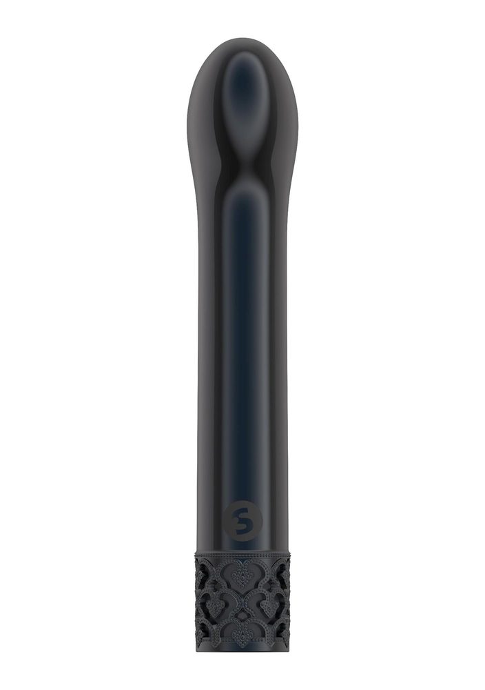 Wibrator punktu G Royal Gems Jewel Gunmetal akumulatorowy