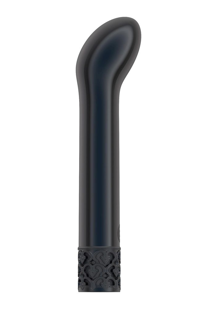 Wibrator punktu G Royal Gems Jewel Gunmetal akumulatorowy