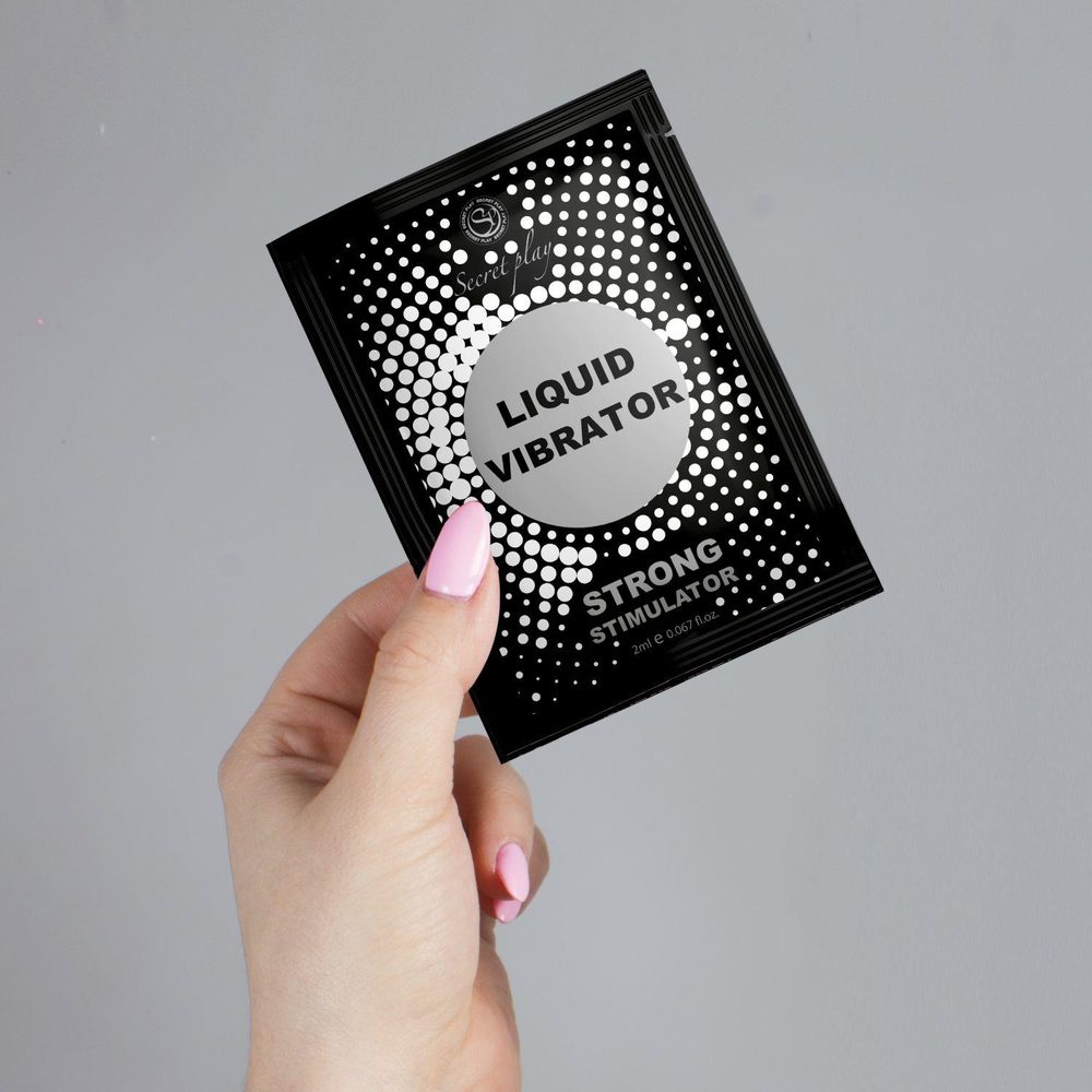 Silny wibrator w płynie Secret Play 2 ml