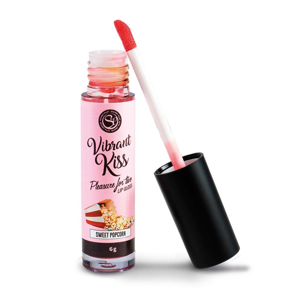 Błyszczyk wibrujący Vibrant Kiss Słodki Popcorn Secret Play