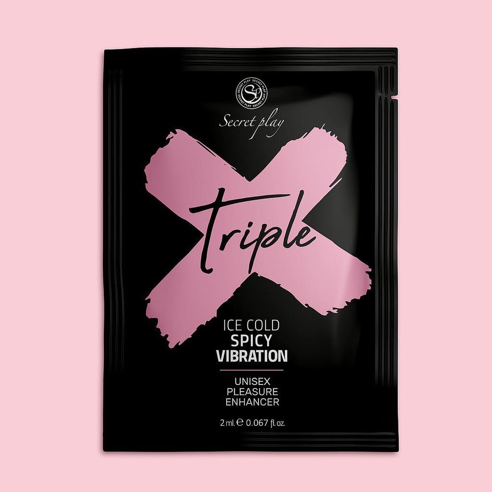 Żel Triple X Secret Play 3w1 unisex 2 ml